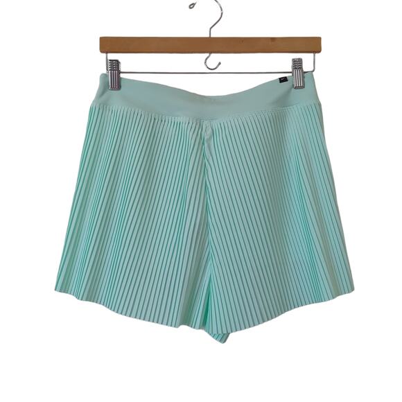 NWOT Nike Dri Fit Womens Ace Pleated Golf Shorts Tennis Mint Green Size Small - Picture 5 of 9